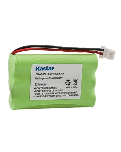 Kastar Mi-MH Cordless Phone Battery 5/4AAA/J 3.6V 1000mAh Replacement for Sharp: UX-BA01, UX-K01, UX-K02, FO-CC550, FO-K01, UX-CC500, UX-CD600, UX-D600, UX-CL220, 80AAALH3BML, GH5812H, FF2400, FF940