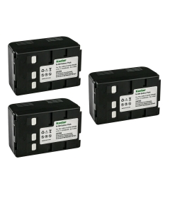 Kastar HHR-V212 / VW-VBS20E Battery 3-Pack Compatible with Panasonic NV-R10 NV-R100 NV-R100EN NV-R10A NV-R11 NV-R11A NV-R11B NV-R15 NV-R200 NV-R3 NV-R30 NV-R30A NV-R33 NV-R330 NV-R330EN Camera