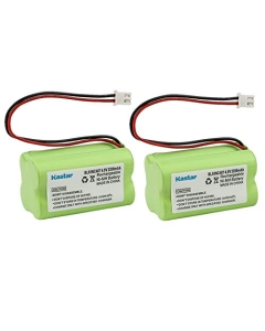 Kastar 2-Pack BL93NC487 Ni-MH Battery 4.8V 2200mAh Replacement for Cooper Industries 6200-RP 6200RP, Exit Light Co ELR-G ELR-R LEDG3B LEDGBB LEDGBB-ST LEDR3B LEDRBB LEDRBB-ST, Exell EBE-43 EBE43