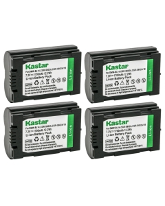 Kastar CGR-S602A Battery 4-Pack Replacement for Panasonic Lumix DMC-L1, Lumix DMC-L1K, Lumix DMC-L1KEG-K, Lumix DMC-L1KEB-K, Lumix DMC-LC1, Lumix DMC-LC1B Camera