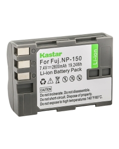 Kastar Battery 1-Pack Replacement for Fujifilm NP-150 NP150 FNP150 Battery, BC-150 BC150 Charger, Fujifilm FinePix is Pro, Fujifilm FinePix S5 Pro, Fuji FinePix S5 Pro, Fuji FinePix is Pro Camera