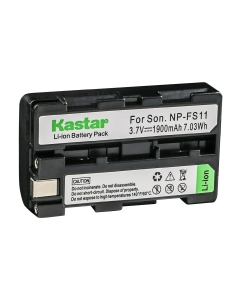 Kastar 1-Pack NP-FS11 Battery Replacement for Sony NP-FS11 NP-F10 NP-FS10 NP-FS12, FS21, FS31 Battery, Sony AC-VQ11, AC-VF10 Charger