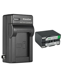 Kastar 1-Pack SB-L480 Battery and AC Wall Charger Replacement for Samsung VP-W80, VP-W80U, VP-W87, VP-W87D, VP-W90, VP-W95D, VP-W97, SC-L520, SC-L530, SC-L550, SC-L600, SC-L610, SC-L630 Camera