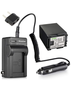 Kastar BP-827 Battery 1X + Charger for Canon VIXIA HF10 HF11 HF20 HF21 HF100 HF200 HF G10 HF M30 M31 M32 HF M40 HF M41 HF M300 HF M400 HF S10 HF S11 HF S20 HF S21 S30 S100 S200 HG20 HG21 HG30 XA10