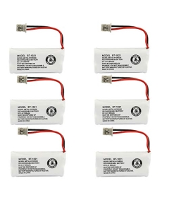 Kastar 6-Pack BT-1021 Battery Replacement for Uniden D1384BK D1384-2 D1384-2BK D1384-3 D1384-4 D1384-4BK D1384-5 D1384-6 D1483BK D1483W D1660 D1660-2 D1660-2T D1660-3 D1660-4 D1680 D1680-2 D1680-3