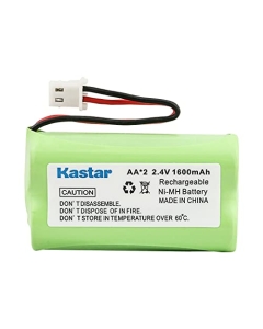 Kastar 1-Pack AA 2.4V 1600mAh Battery Replacement for GE/Sanyo 48597, GESPCF07, PCF07, US Power BCO1032, Vtech BT175242, BT-175242, BT275242, BT-275242, 6119, 6128, 6129, 89-1341-00-00, 8913410000