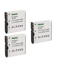 Kastar 3-Pack Battery Replacement for Digipo HDV-P66, HDV-P802, HDV-P5800, Digipo HDV-Z Series HDV-Z58, DXG DVH Series DVH-5B3, DVH-5C3, DVH-5C6, DVH-5D9, DVH-513, DVH-555, DVH-553, DVH-566, DVH-592