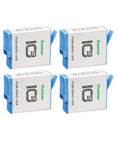 Kastar Rechargeable Lithium-ion Battery 3.85V 1900mAh Replacement for GoPro ADBAT-001 Battery, GoPro Hero10, GoPro Hero 10 Hero10 Black Edition, Go Pro 10 Edititon Action Camera (4-Pack)