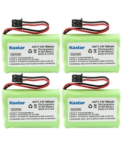 Kastar 4-Pack Battery Replacement for Panasonic P-P102 PP102 Type 22, Panasonic KX-TC1210 KXTC1210 KX-TC1220 KXTC1220 KX-TC1230 KXTC1230, GP GP60AAAH3BMS, Dantona BATT-909 BATT909