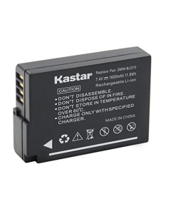 Kastar DMW-BLD10 Battery Replacement for Panasonic DMW-BLD10, DMW-BLD10E, DMW-BLD10PP, DE-A93B Work for Panasonic Lumix DMC-G3, Panasonic Lumix DMC-GF2, Panasonic Lumix DMC-GX1 Cameras