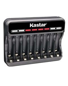 Kastar Battery and CMH8 Smart USB Charger Compatible with CMH8-HHR4DPA-63