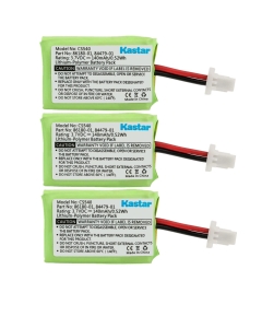 Kastar 3-Pack Battery Replacement for Plantronics CS540 CS540A Battery, Plantronics CS540-XD C054, Savi CS540 Savi CS540A Wireless Headsets, 8618001 PL8618001, 8447901 PL8447901