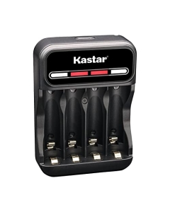 Kastar Battery and CMH4 Smart USB Charger Compatible with CMH4-HHR4DPA-43