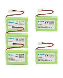 Kastar 5-Pack 3.6V 1000mAh Battery Replacement for Bell Equipment (Sonecor) BE900FA, Bell South 9488, B655, GH2400, GH5862SLEX-3, GH9457, GH9487, GH9488, Clarity C4205, C600, W425, Columbia CTA300