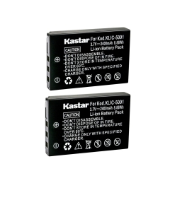 Kastar 2-Pack Battery Replacement for Sanyo DB-L50 DBL50 Battery, Sanyo Xacti DMX-TH1, Xacti DMX-WH1, NV-SB570DT, NV-SB360DT, Xacti VPC-FH1A, Xacti VPC-TH1, Xacti VPC-TH2, Xacti VPC-VH1, Xacti VPC-WH1