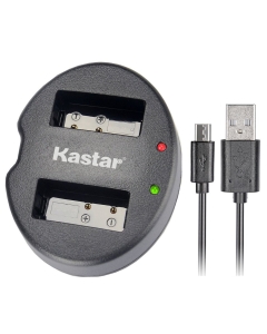 Kastar Dual USB Charger for Canon LP-E12 and Canon EOS 100D, EOS Rebel SL1, EOS M Camera System & Canon LPE12 Grip