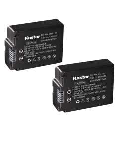 Kastar Battery (2-Pack) for Nik EN-EL21 ENEL21 Battery, MH-28 Charger, Nik 1 V2 Camera