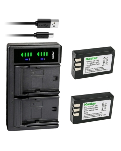 Kastar 2-Pack Battery and LTD2 USB Charger Replacement for Fujifilm NP-140 FNP-140 FNP140 Battery, Fuji BC-140 BC140 Charger, Fujifilm FinePix S100FS, FinePix S200EXR, FinePix S200FS, FinePix S205EXR