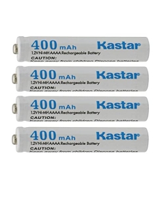 Kastar 4-Pack Ni-MH Battery 1.2V 400mAh Replacement for Active Stylus Pen, Surface Pen Battery, Surface Pro 3/4 Pen, Digital Pen MS (Microsoft) Surface Pen, Dell Digital Stylus, Bamboo Ink Pen Battery