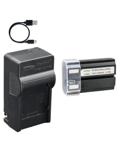 Kastar 1-Pack Battery and AC & USB-C Charger, Compatible with Nikon EN-EL1, Konica Minolta NP-800, Nikon Coolpix 4300 4500 4800 5000 5400 5700 8700 775 880 885 995 E880, Konica Minolta DiMAGE A200