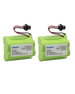 Kastar 2-Pack Ni-MH Battery 6V 1600mAh Replacement for Harbor Freight Outdoor Motion Sensor Light, Sunforce 80 Led Solar Motion Light, Outdoor Sensor Light, Motion Detection Light