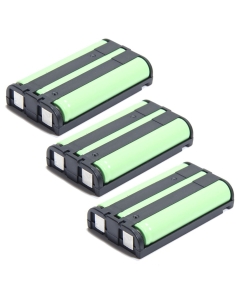 Masione 3 Pack Rechargeable Cordless Phone Battery for Panasonic HHR-P104 HHR-P104A KX-TGA248 KX-TGA450B KX-TGA500 KX-TGA520 KX-TGA523 KX-TGA541 KX-TGA542 KX-TGA545 KX-TGA546 KX-TGA548 KX-TGA550