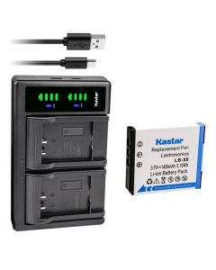 Kastar 1-Pack Battery and LTD2 USB Charger Compatible with Lectrosonics LB-50 Battery, Lectrosonics 40117, Lectrosonics SSM Transmitter & IFBR1B Receiver, IFBR1B Bodypack Receiver