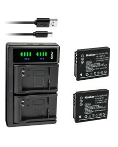 Kastar 2-Pack Battery and LTD2 USB Charger Replacement for Fujifilm NP-70 Battery, Fujifilm BC-70 Charger, Fujifilm FinePix F20, FinePix F20 Zoom, FinePix F40fd, FinePix F45fd, FinePix F47fd Cameras