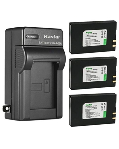 Kastar 3-Pack Battery and AC Wall Charger Replacement for Samsung IA-BP80W, IA-BP80WA Battery, Samsung VP-DX2050, VP-DX210, SC-D381, SC-D382, SC-D383, SC-D385, SC-DX100, SC-DX103, SC-DX105, SC-DX200