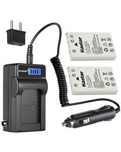 Kastar 2-Pack EN-EL5 Battery and LCD AC Charger Compatible with Nikon Coolpix 3700, Coolpix 4200, Coolpix 5200, Coolpix 5900, Coolpix 7900, Coolpix P3, Coolpix P4, Coolpix P80 Digital Cameras