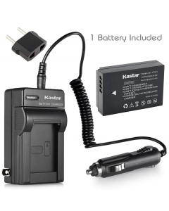 Kastar Battery (1-Pack) and Charger for Canon LP-E12 LPE12 Battery, LC-E12 LC-E12E Charger, Canon EOS 100D, EOS M, EOS M2, EOS M10, EOS M50, EOS M100, EOS M200, EOS Rebel SL1, PowerShot SX70 HS Camera