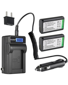 Kastar 2-Pack DMWBLJ31 Battery and LCD AC Charger Compatible with Panasonic DMW-BLJ31, DMW-BLJ31e Battery, Panasonic Lumix S1, Lumix S1R, Lumix S1H, DMW-BGS1R, Lumix S Series Digital Mirrorless Camera