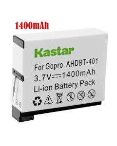 Kastar Battery (1-Pack) for GoPro HERO4 and GoPro AHDBT-401, AHBBP-401 Sport Cameras