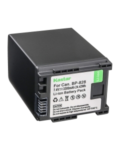 Kastar BP828 Battery (1 Pack) for Canon BP-828 BP-820 VIXIA GX10 XF400 XF405 HFG30 HFG40 HF G50 HF G60 HFM32 HFM40 HFM400 HF20 HF21 HF200 HG20 HG21 XA10 XA20 XA25 XA30 XA35 XA40 XA45 XA50 XA55