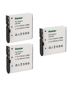 Kastar 3X Battery Replacement for VJIANGER 4K Digital Camera, 4K WiFi Digital Camera, 1080P Camcorder, 1080P Video Camera, 4K Vlogging Camera