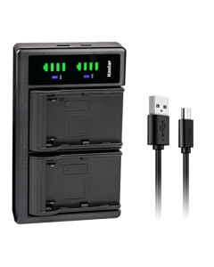 Kastar SB-L480 LTD2 USB Battery Charger Compatible with Samsung VP-W70, VP-W70U, VP-W71, VP-W75, VP-W75D, VP-W80, VP-W80U, VP-W87, VP-W87D, VP-W90, VP-W95D, VP-W97, SC-L520, SC-L530 Camera
