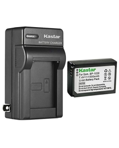 Kastar 1-Pack Battery and AC Wall Charger Replacement for Samsung BP-1030, BP-1130, ED-BP1030 Battery, Samsung NX200, NX210, NX300, NX300M, NX310, NX500, NX1000, NX1100, NX2000 Cameras