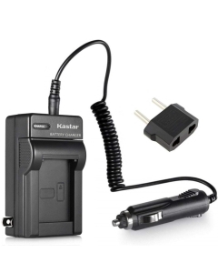 Kastar Ei-D-Li1 AC Charger with Car Adapter Compatible with HP A920, C8872 C8872A, C8873A, PhotoSmart 912, PhotoSmart C912, PhotoSmart 912XI, PhotoSmart C912XI