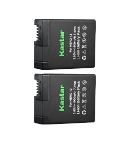 Kastar 2-Pack Replacement Battery 3.85V 1900mAh Compatible with GoPro HERO13 Black Camera (Enduro Battery Type)