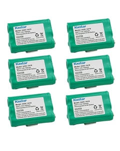 Kastar 6-Pack Battery Replacement for AT&T 8055420000, 8055430000 BATT-2419, BATT2419 Empire CPH-505, CPH505 GP GP70AAAH3BX ATEL0011, TEL0011, TEL-0011 Lenmar CB02419