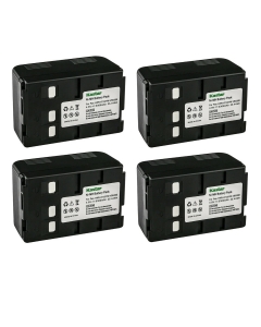 Kastar HHR-V212 / VW-VBS20E Battery 4-Pack Compatible with Panasonic NV-VX30 NV-VX30EN NV-VX31 NV-VX33 NV-VX33EG NV-VX33EN NV-VX33ENH NV-VX3A NV-VX5 NV-VX51 NV-VX55 NV-VX55A NV-VX55EG Camera