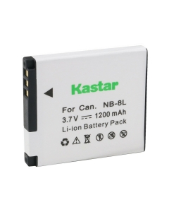 Kastar 1-Pack NB-8L / NB-8LH Battery 3.7V 1200mAh Replacement for Canon PowerShot A2200, PowerShot A3000 is, PowerShot A3100 is, PowerShot A3150 is, PowerShot A3200 is, PowerShot A3300 is Camera