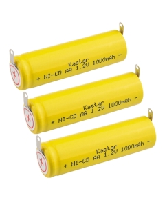 Kastar 3-Pack Battery Replacement for Braun 1008 1012 1013 1013s 1507s 1508 1509 1512 2035 2040 2060 2323 2540 2540s 2560 3008 3008 Cruzer 3011 3020 3105 3305 3310 3315 3508 3509 3510 3511 3520 3610