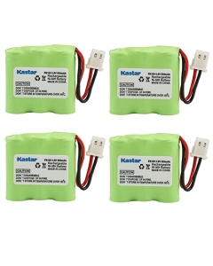Kastar 4-Pack Ni-MH Battery 2/3AAA 3.6V 500mAh Replacement for Eton Microlink FR160, Eton Scorpion, Eton FRX1 FRX1D Weather Radio, Radio Shack 20-435, 20435 Shortwave Radio