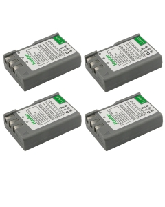Kastar 4-Pack EN-EL9a Battery Replacement for Nikon EN-EL9 EN-EL9a EN-EL9e Battery, Nikon MH-23 Charger, Nikon BG-2A Battery Grip for Nikon D40 / D40x / D60 / D3000 / D5000 DSLR Camera