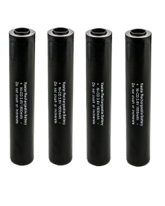 Kastar 4-Pack Ni-CD 3.6V 1600mAh Battery Replacement for Streamlight-Maglight Pelican M9, Stinger HP, Stinger XT, Stinger XT HP, Stinger LED, Stinger LED HP, Polystinger, MagLit 75175, 75375