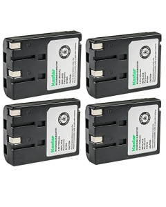 Kastar 4-Pack Battery Replacement for Uniden ANA9710 BBTY0373001 BBTY0414001 BBTY0494001 BP2499 BP990 BT-2499 BT-990 EXP990 EXR2460 EXR2480 EXS9110 EXS9110I EXS9500 EXS9600 EXS9650 EXS9660 EXS9800