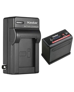 Kastar 1-Pack Battery and AC Wall Charger Compatible with Canon G35Hi, G45Hi, G1000, G1500, G2000, GL1 GL-1 DM-GL1, GL2 GL-2 DM-GL2, MV1, MV10 MV10i, MV20 MV20i, MV100 MV100i, MV200 MV200i