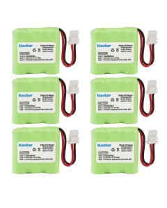 Kastar 6-Pack Battery Replacement for GP GP30AAAMECRML CPH-450C Radio Shack 23-9081 960-1449 960-1834 Southwestern Bell S60530 3800 3801 3805 3971 3973 23722 23724 23726 23732 23733 23736 23737 23740