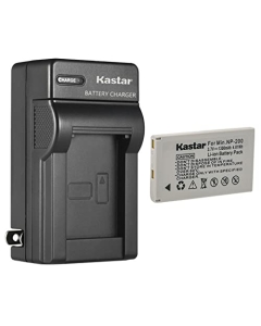 Kastar 1-Pack Battery and AC Wall Charger Replacement for Konica Minolta NP-200 NP200 Battery, Konica Minolta DiMAGE X, DiMAGE Xg, DiMAGE Xi, Konica Minolta DiMAGE Xt, DiMAGE Xt Biz Digital Cameras
